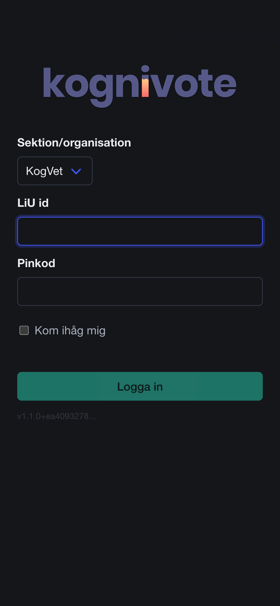 Kognivote